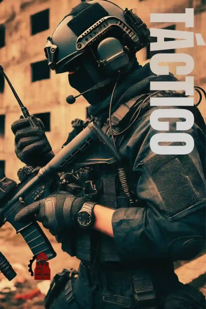 Equipo y ropa táctica de seguridad de Forja Laboral para profesionales.